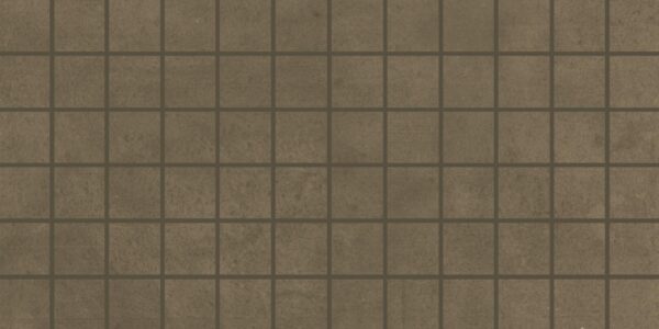 2" x 2" Portfolio Chocolate Mosaic Tile Rectangle Straight Joint Matte