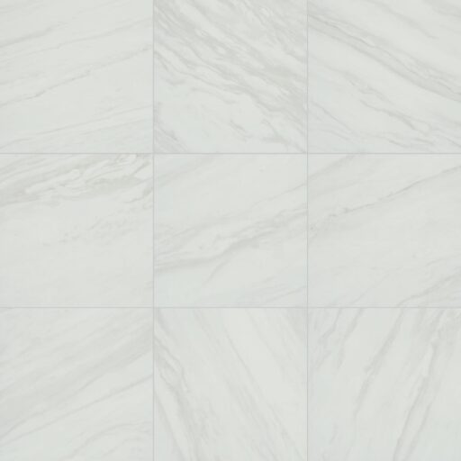 12" x 12" Perpetuo Timeless White Floor Tile Square Polished