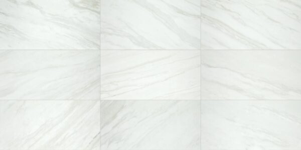 12" x 24" Perpetuo Timeless White Floor Tile Rectangle Polished - Image 4