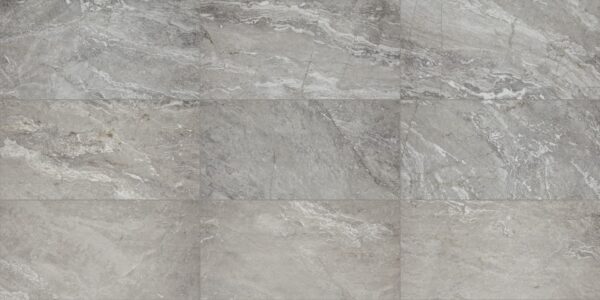 12" x 24" Perpetuo Eternal Grey Floor Tile Rectangle Polished - Image 4