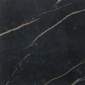 12" x 12" Perpetuo Infinite Black Floor Tile Square Polished
