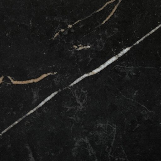 12" x 24" Perpetuo Infinite Black Floor Tile Rectangle Matte