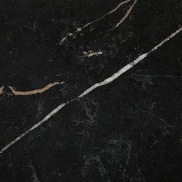 12" x 24" Perpetuo Infinite Black Floor Tile Rectangle Matte