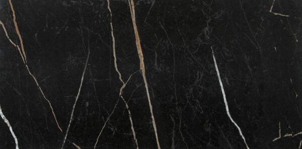 12" x 24" Perpetuo Infinite Black Floor Tile Rectangle Polished - Image 4
