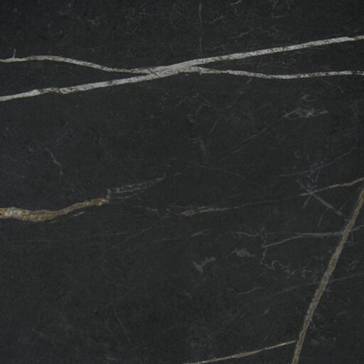 24" x 24" Perpetuo Infinite Black Floor Tile Square Matte