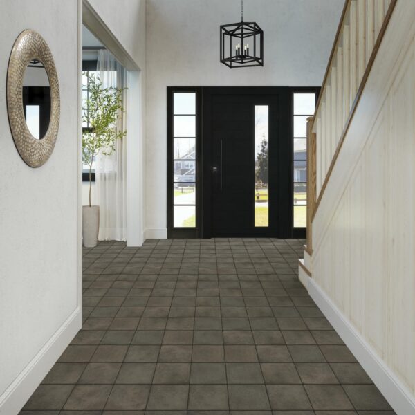 8" x 8" Quartetto Basalto Floor Tile Square Matte - Image 3