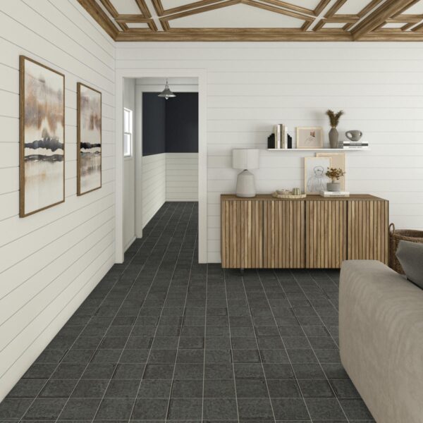 8" x 8" Quartetto Basalto Floor Tile Square Matte - Image 4