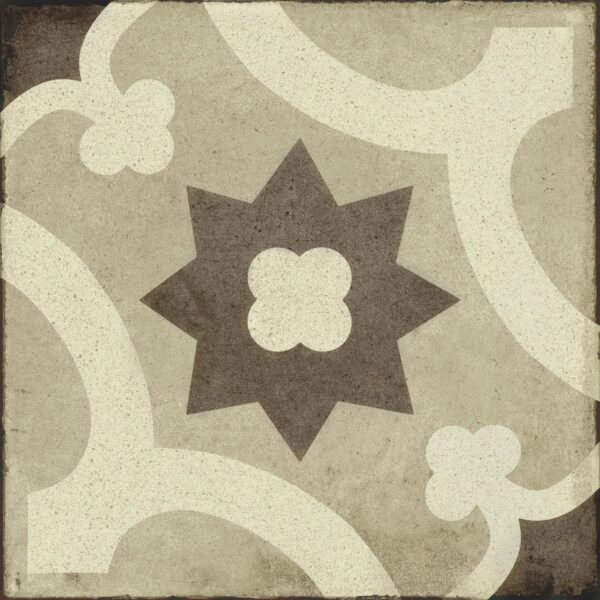 8" x 8" Quartetto Warm Sole Floor Tile Deco Square Matte - Image 2