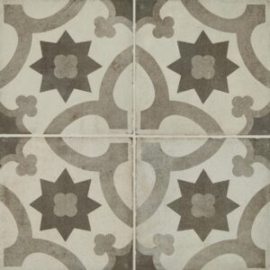 8" x 8" Quartetto Cool Sole Floor Tile Deco Square Matte