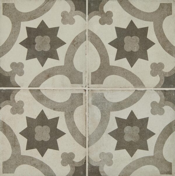 8" x 8" Quartetto Cool Sole Floor Tile Deco Square Matte - Image 3
