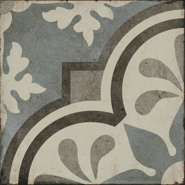 8" x 8" Quartetto Cool Grande Fiore Floor Tile Deco Square Matte - Image 4