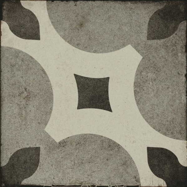 8" x 8" Quartetto Cool Piccolo Fiore Floor Tile Deco Square Matte - Image 2