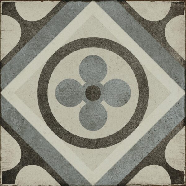 8" x 8" Quartetto Cool Petalo Floor Tile Deco Square Matte - Image 2