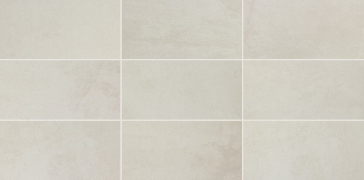 24" x 24" Slate Attache Meta White Floor Tile Square Matte - Image 3