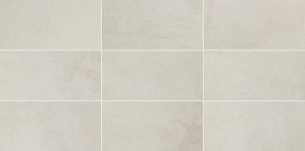 24" x 24" Slate Attache Meta White Floor Tile Square Matte - Image 3