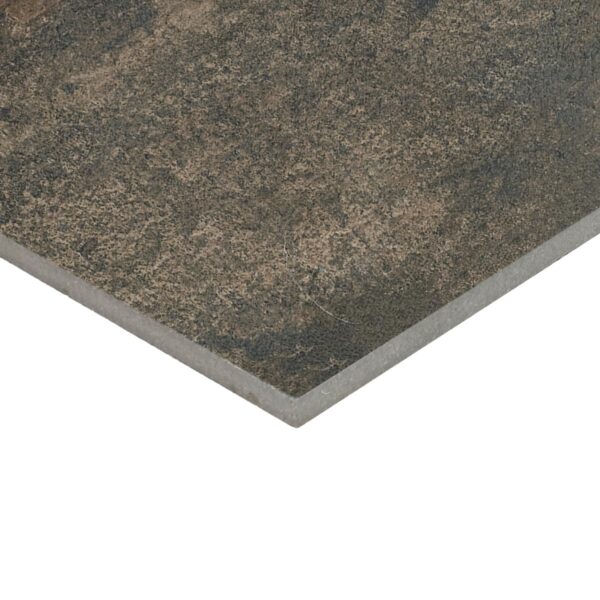 24" x 24" Slate Attache Multi Brown Floor Tile Square Matte - Image 2