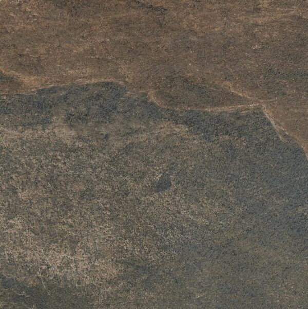 24" x 24" Slate Attache Multi Brown Floor Tile Square Matte