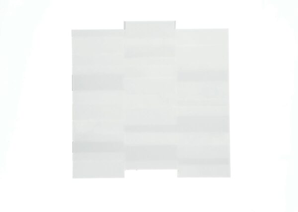11" x 11" SimplyStick Mosaix Stormy Mist and glass Blend Mosaic Natural Stone Tile Rectangle Brick Joint Mix - Image 3