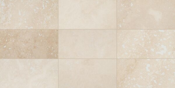 3" x 6" Travertine Mediterr Ivory Stone Tile Rectangle Honed