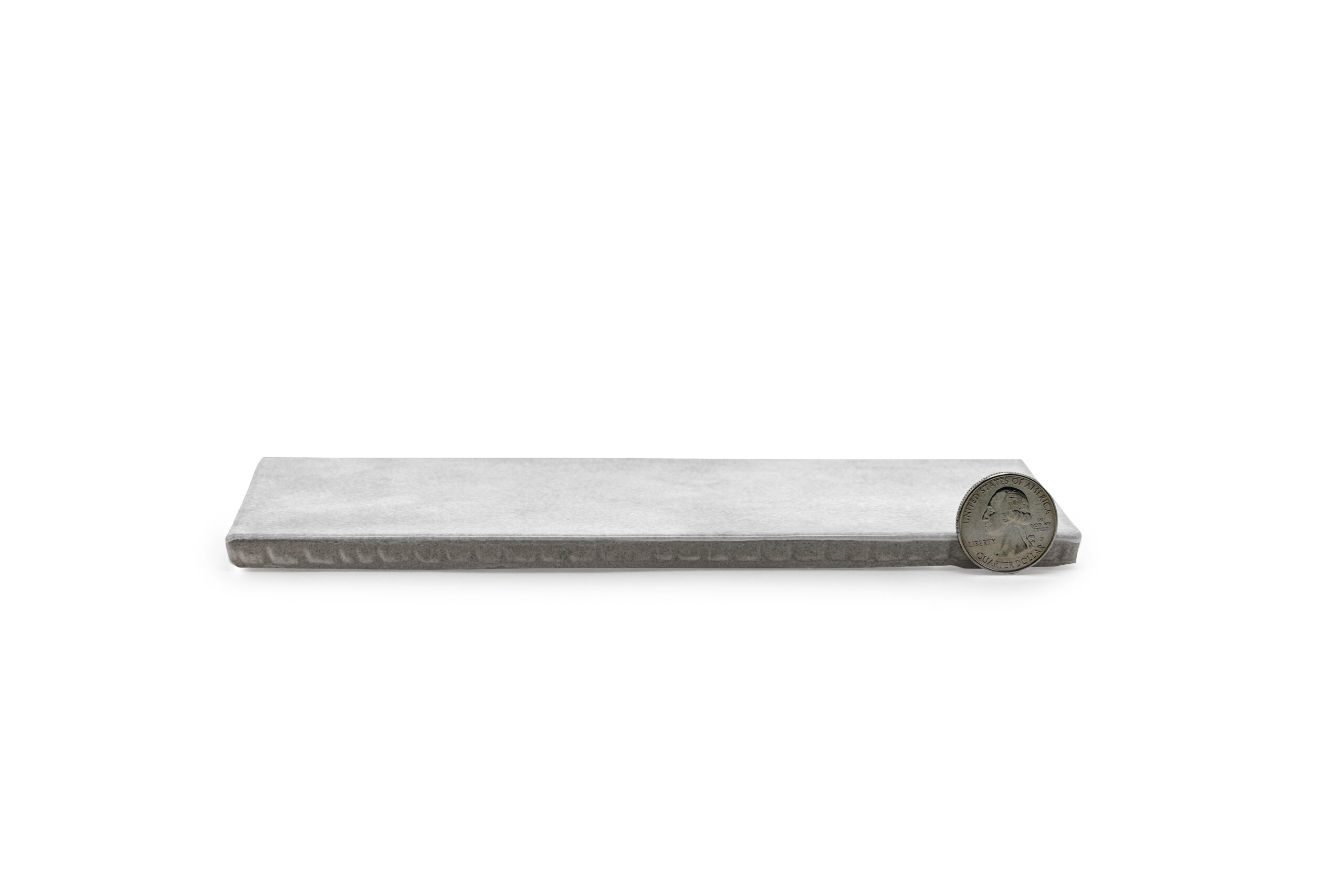 Cloe 2.5" x 8" Ceramic Tile in Grey