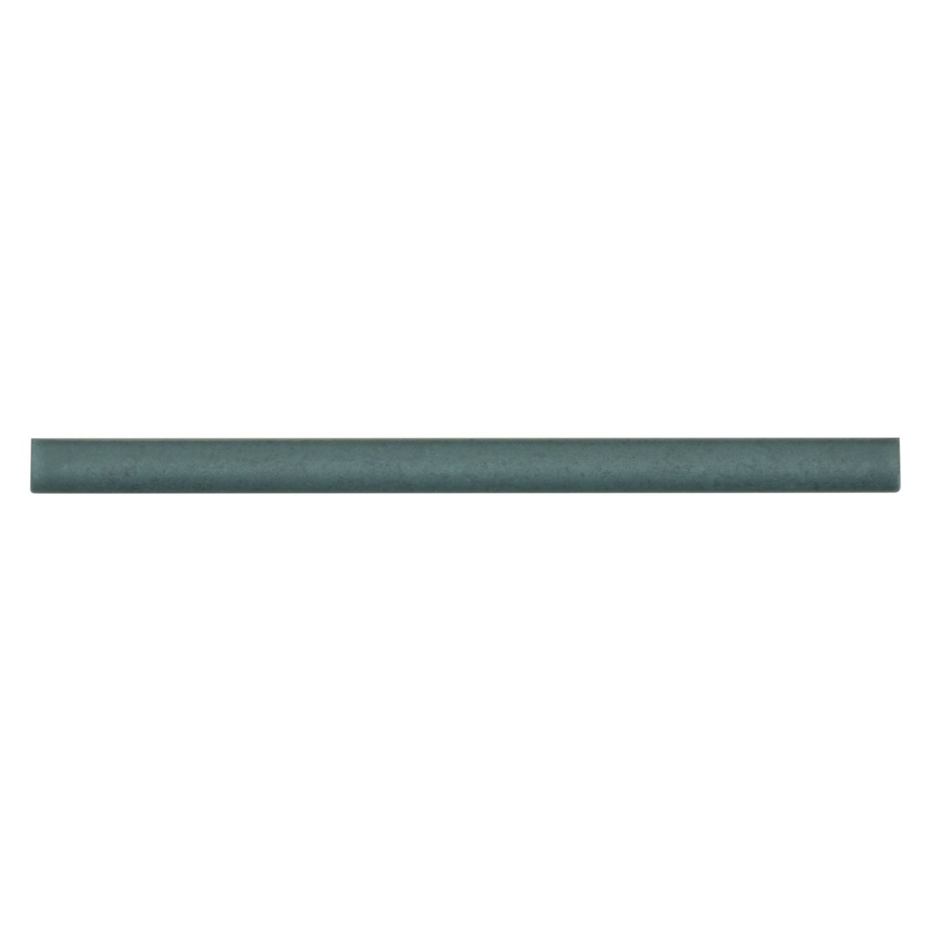 Makoto .5" x 8" Matte Ceramic Jolly Miter Edge Trim in Arashi Blue
