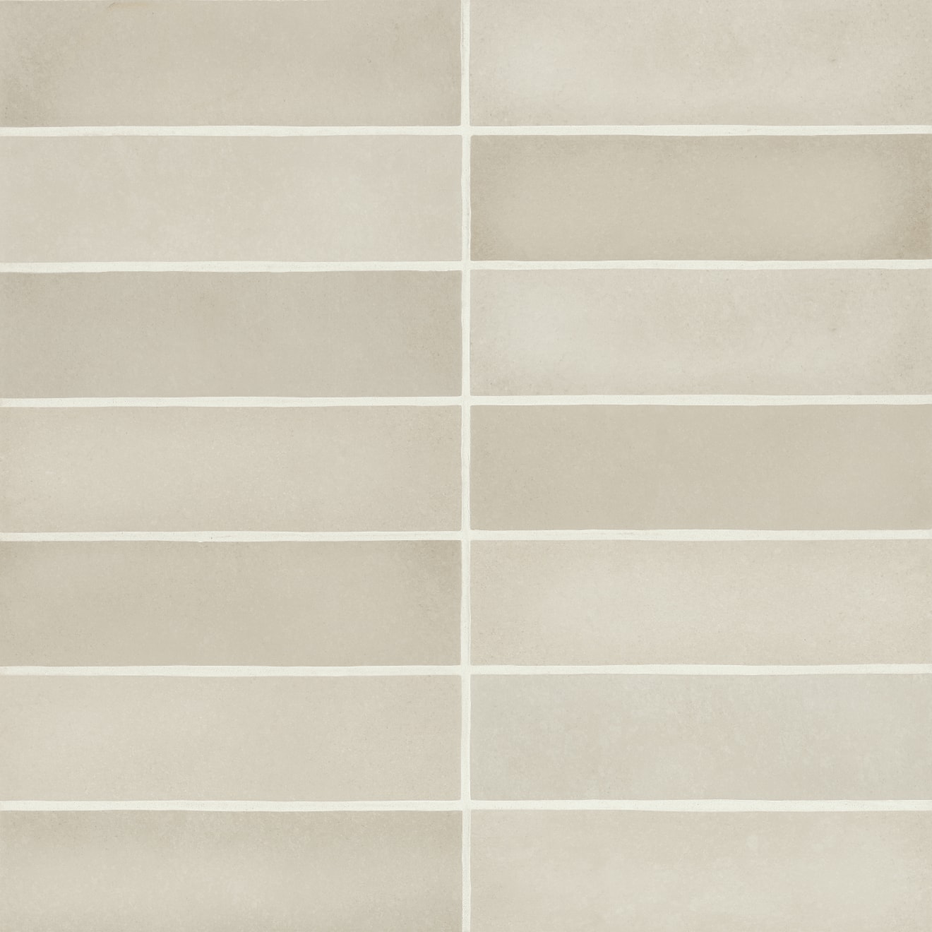 Makoto 2.5" x 10" Matte Ceramic Wall Tile in Kumo Grey
