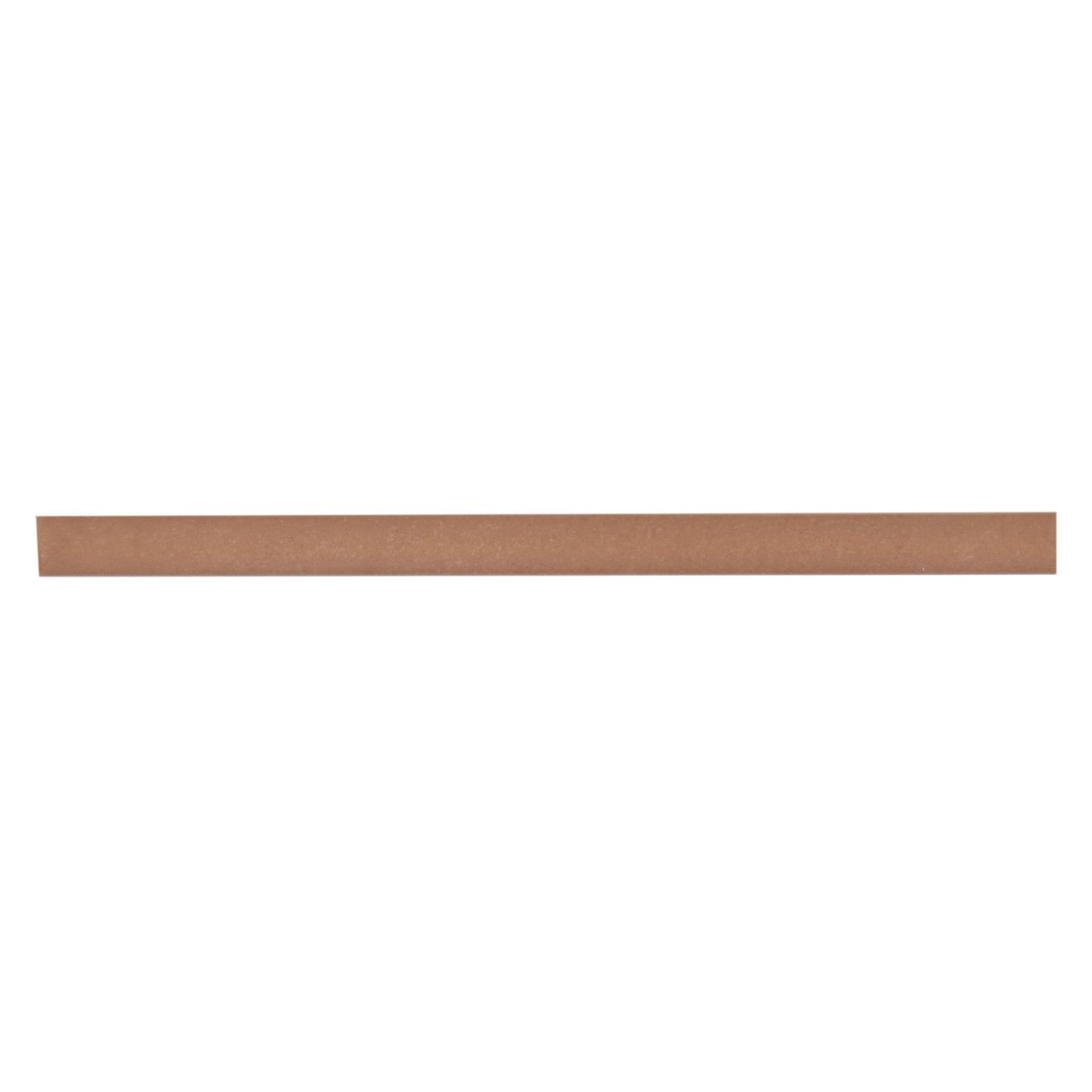 Makoto .5" x 8" Matte Ceramic Jolly Miter Edge Trim in Umi Terracotta