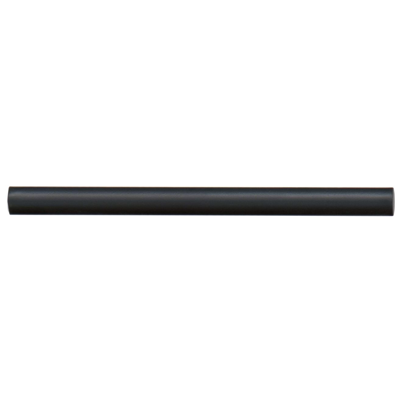 Reine 0.5" x 8" Jolly Miter Edge Ceramic Trim in Black