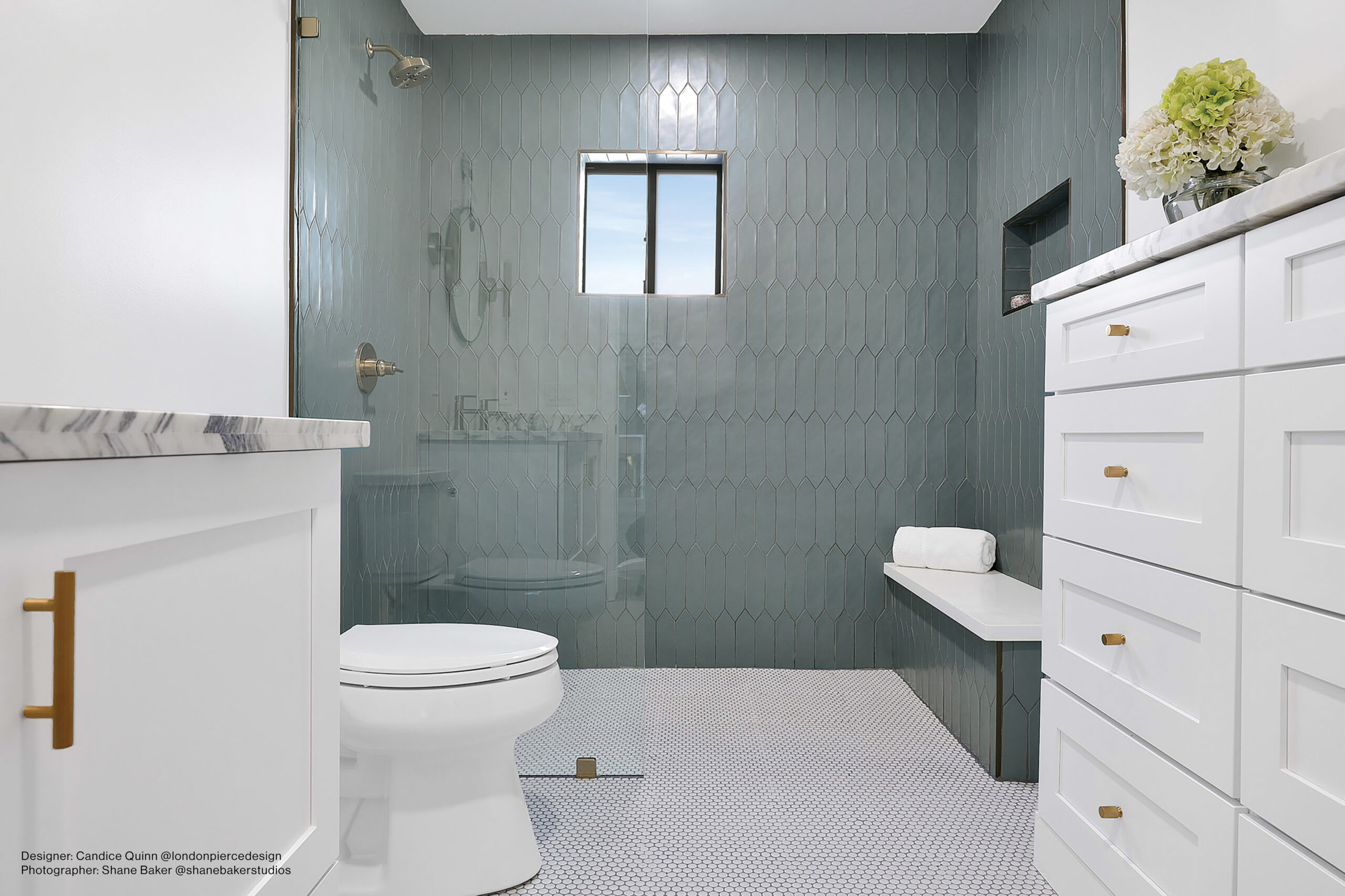 Reine 3" x 12" Picket Pattern Matte Ceramic Wall Tile in Gentlemen Grey