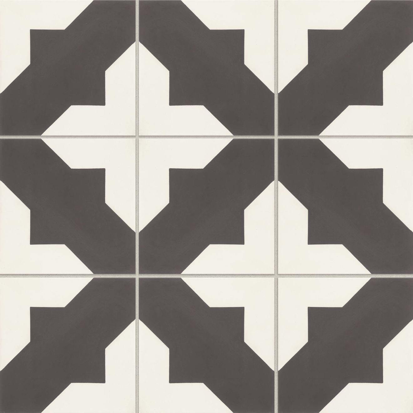 Remy 8" x 8" Matte Decorative Cement Tile in Darcy