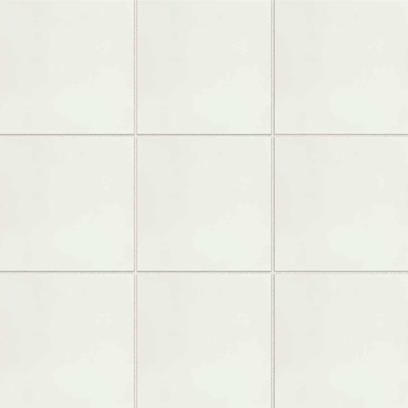 Remy 8" x 8" Matte Decorative Cement Tile in Snow