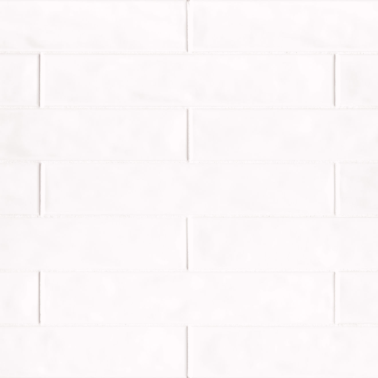 Sorrento 3" x 16" Ceramic Wall Tile in Bianco