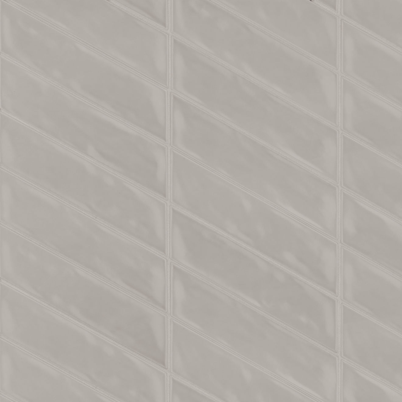 Sorrento 2.5" x 10" Right Chevron Ceramic Wall Tile in Fiore