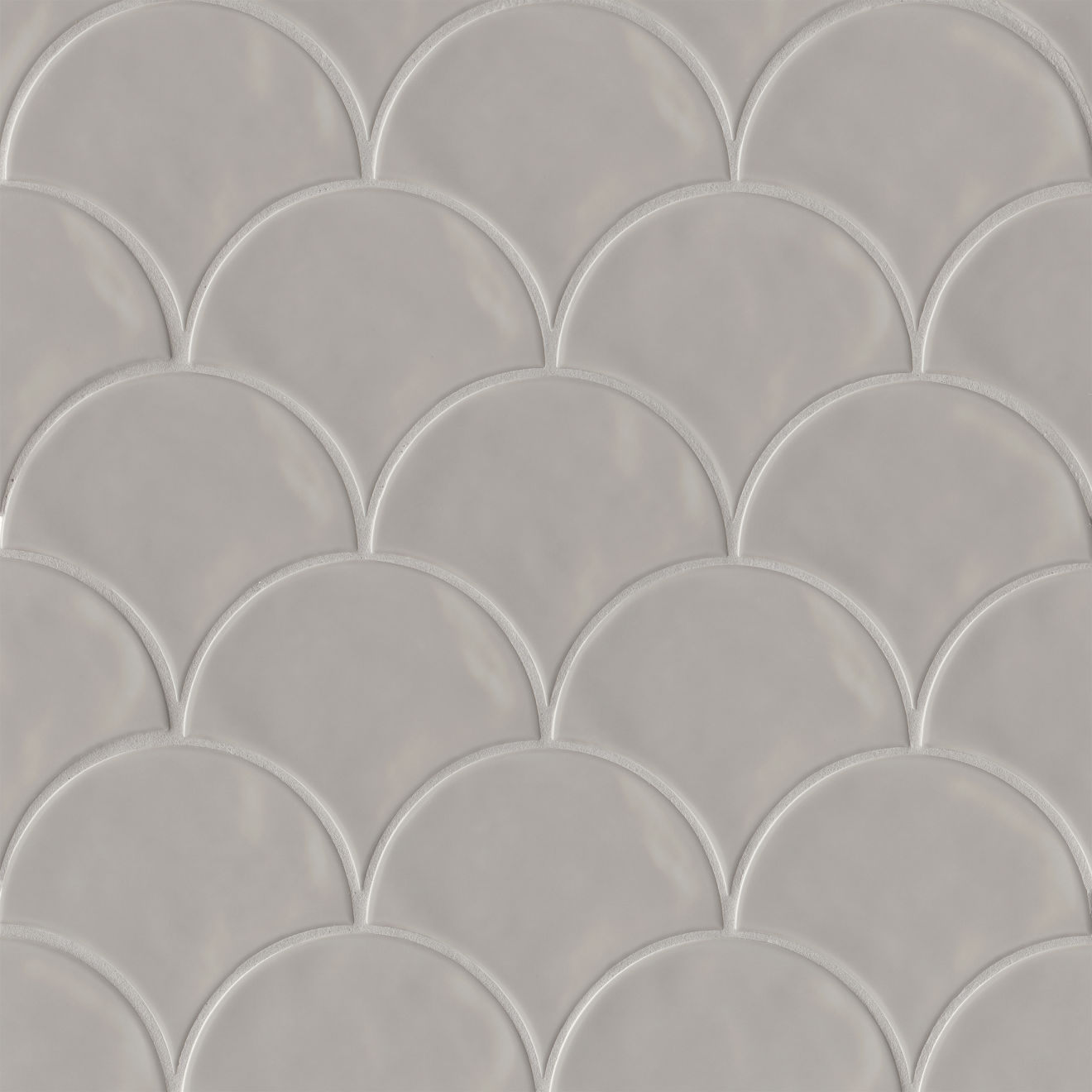 Sorrento 6" x 7" Wave Ceramic Wall Tile in Fiore