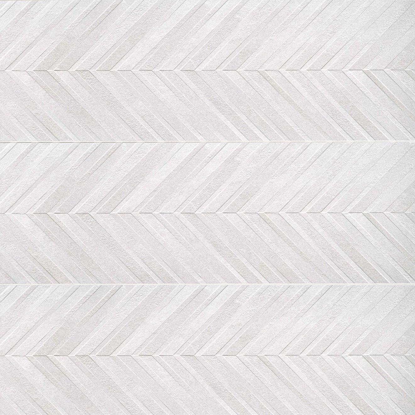 Textuality 16" x 47" Wall Tile in White