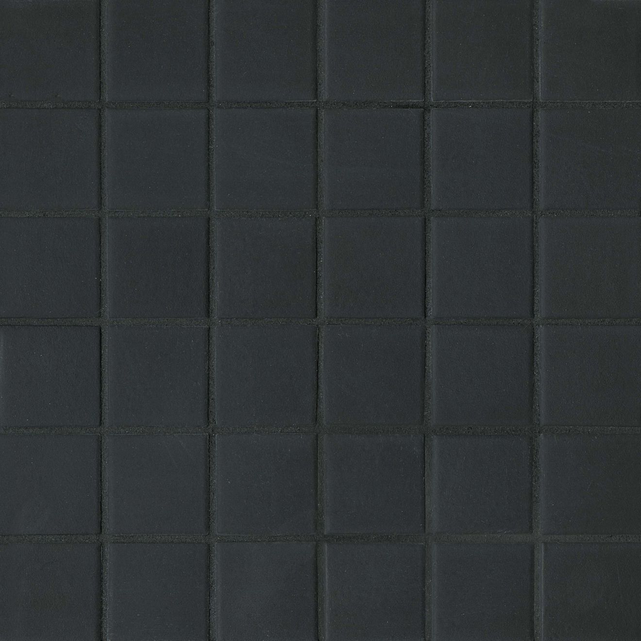True 2" x 2" Floor & Wall Mosaic in Black