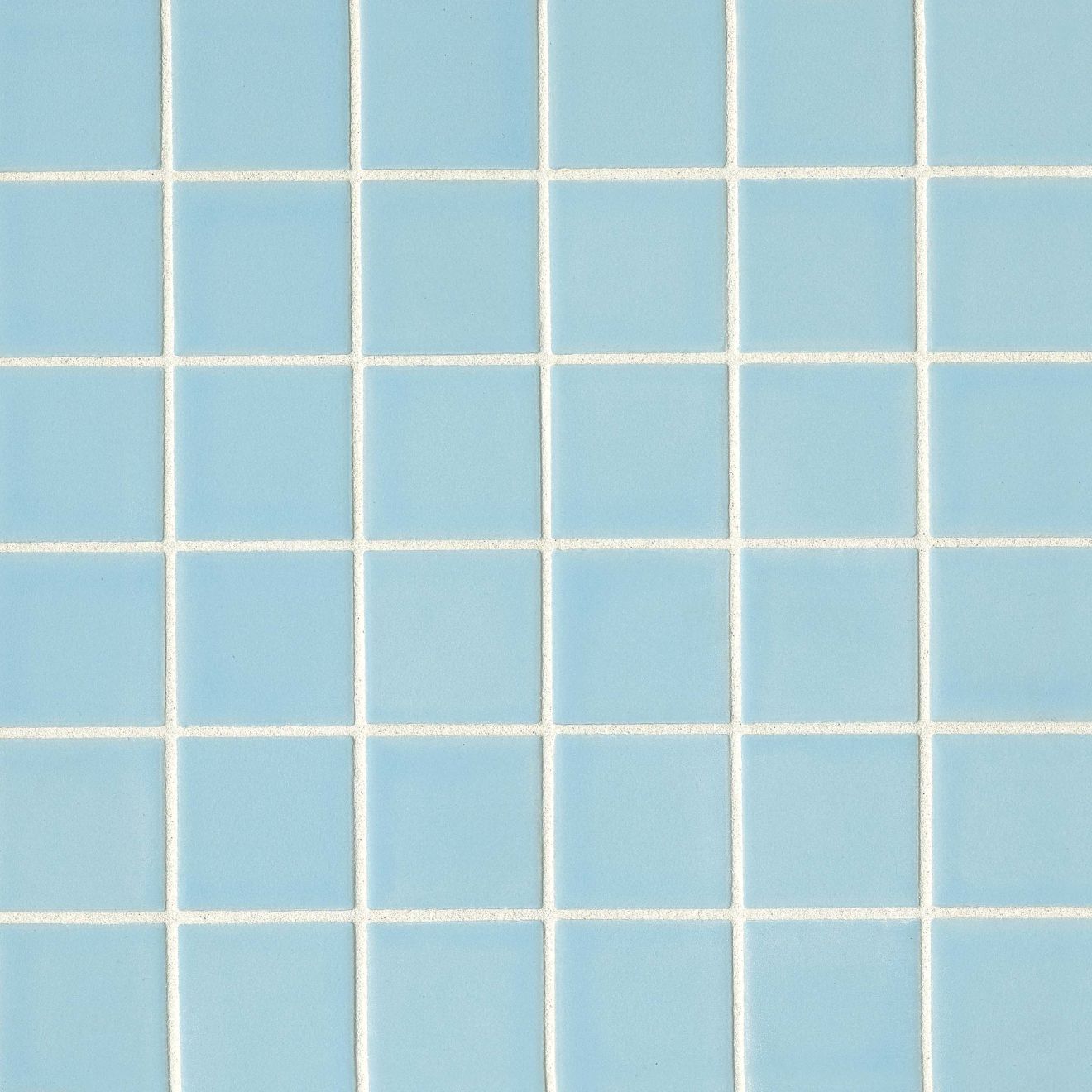 True 2" x 2" Floor & Wall Mosaic in Sky