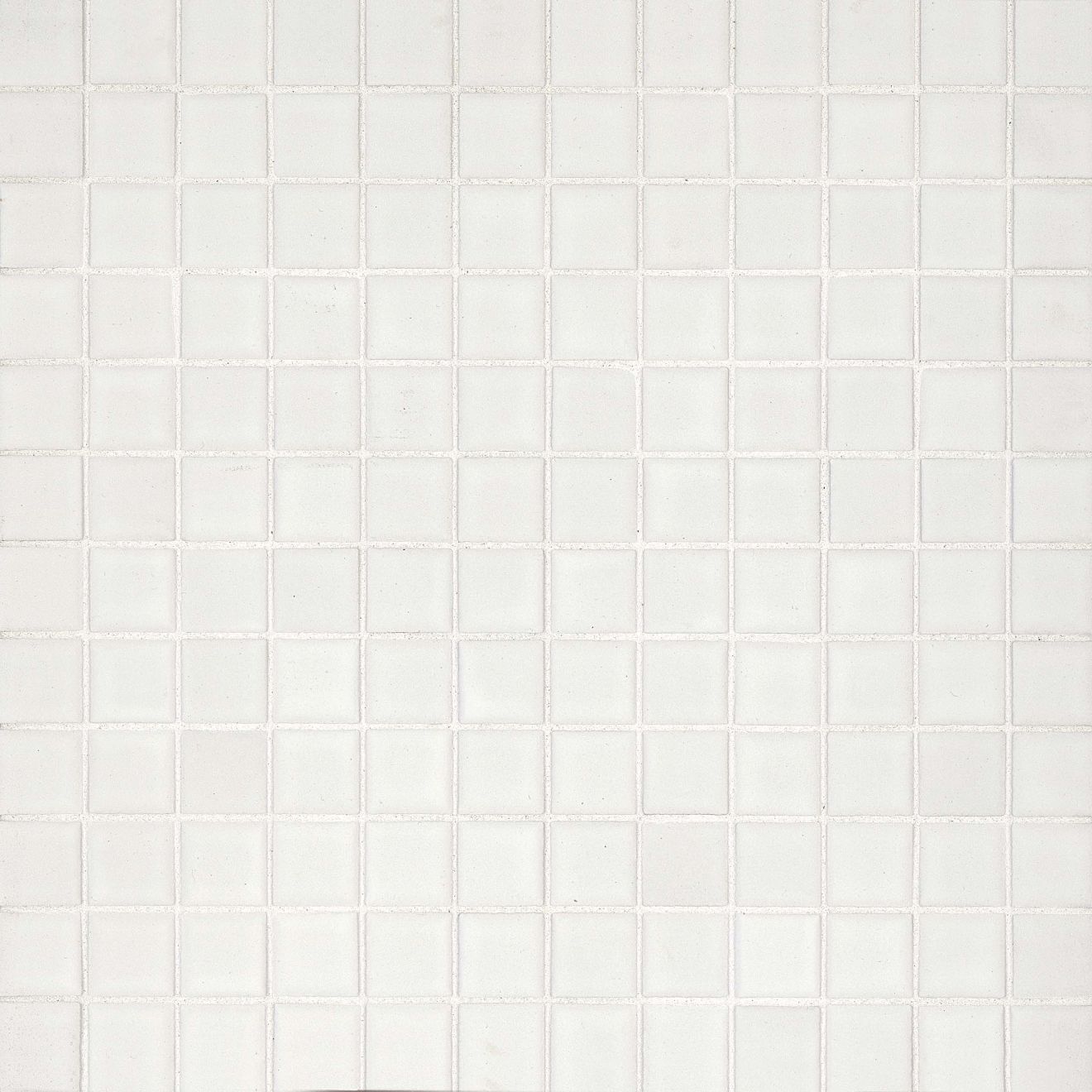 True 1" x 1" Floor & Wall Mosaic in White