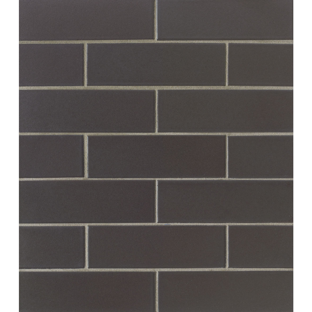 Zenia 2" x 6" Matte Porcelain Floor & Wall Mosaic in Gravity