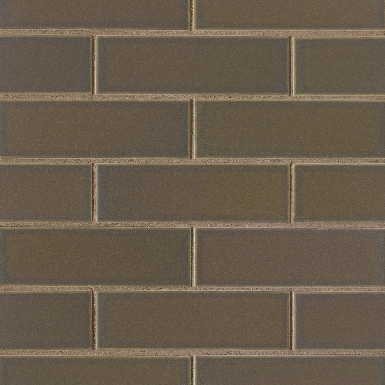 Zenia 2" x 6" Matte Porcelain Floor & Wall Mosaic in Umbra