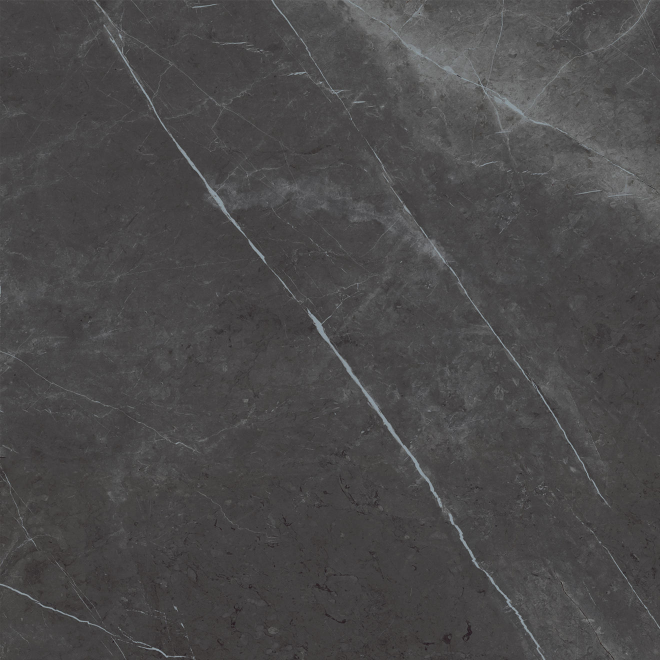 Magnifica The Thirties 30" x 30" - 8mm Honed Porcelain Tile in Pietra Grey