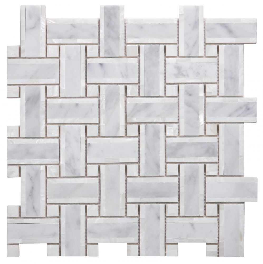 Diana Cross Carrara 12.25 X 12.25