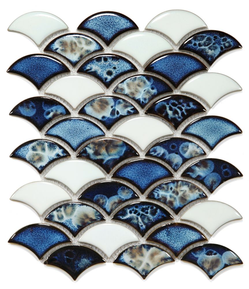 Dragon Scale Ocean 9.75 X 12