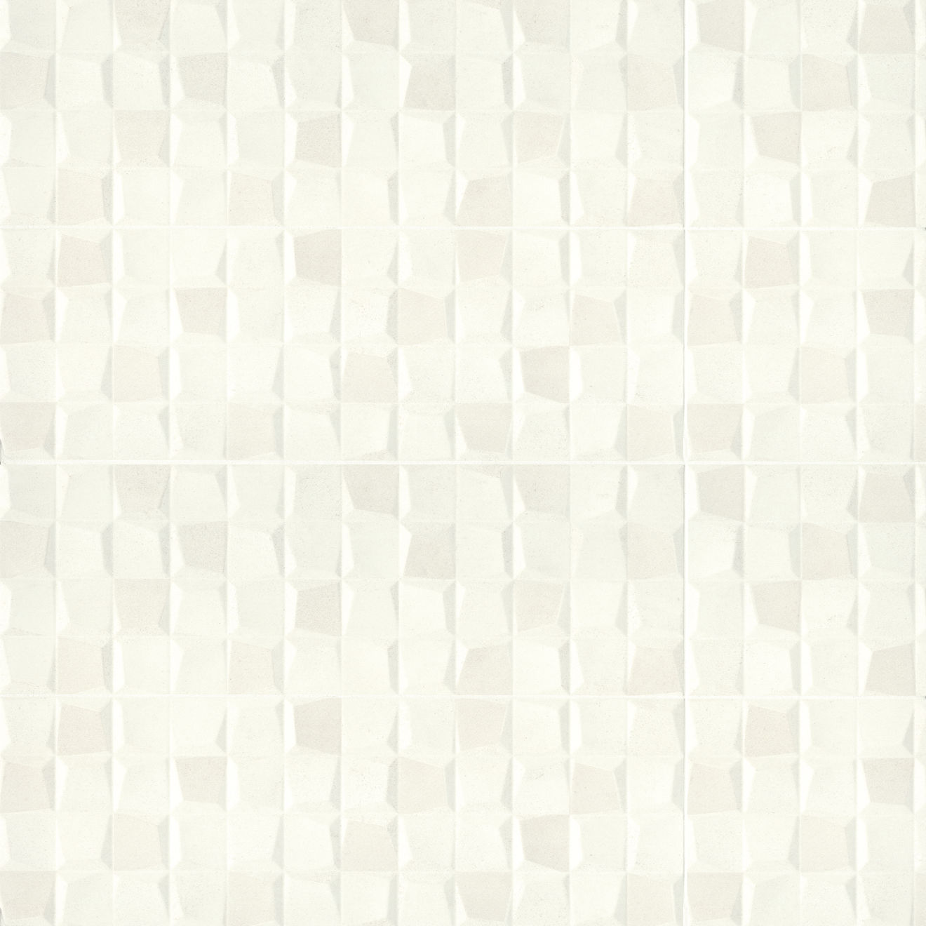 Calix 12" x 36" Matte Ceramic 3D Wall Tile in White