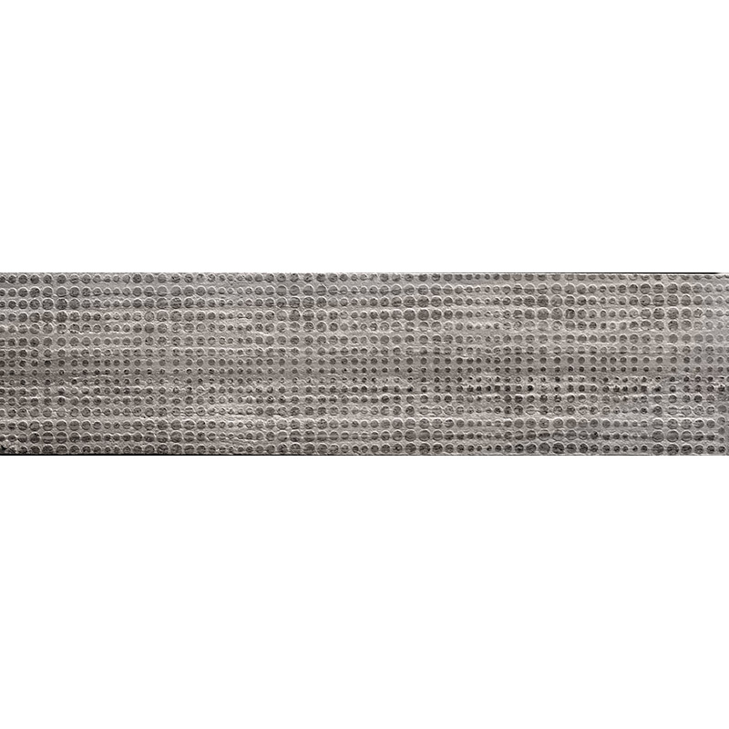 Etched Dots Wooden Grey 3 X 12