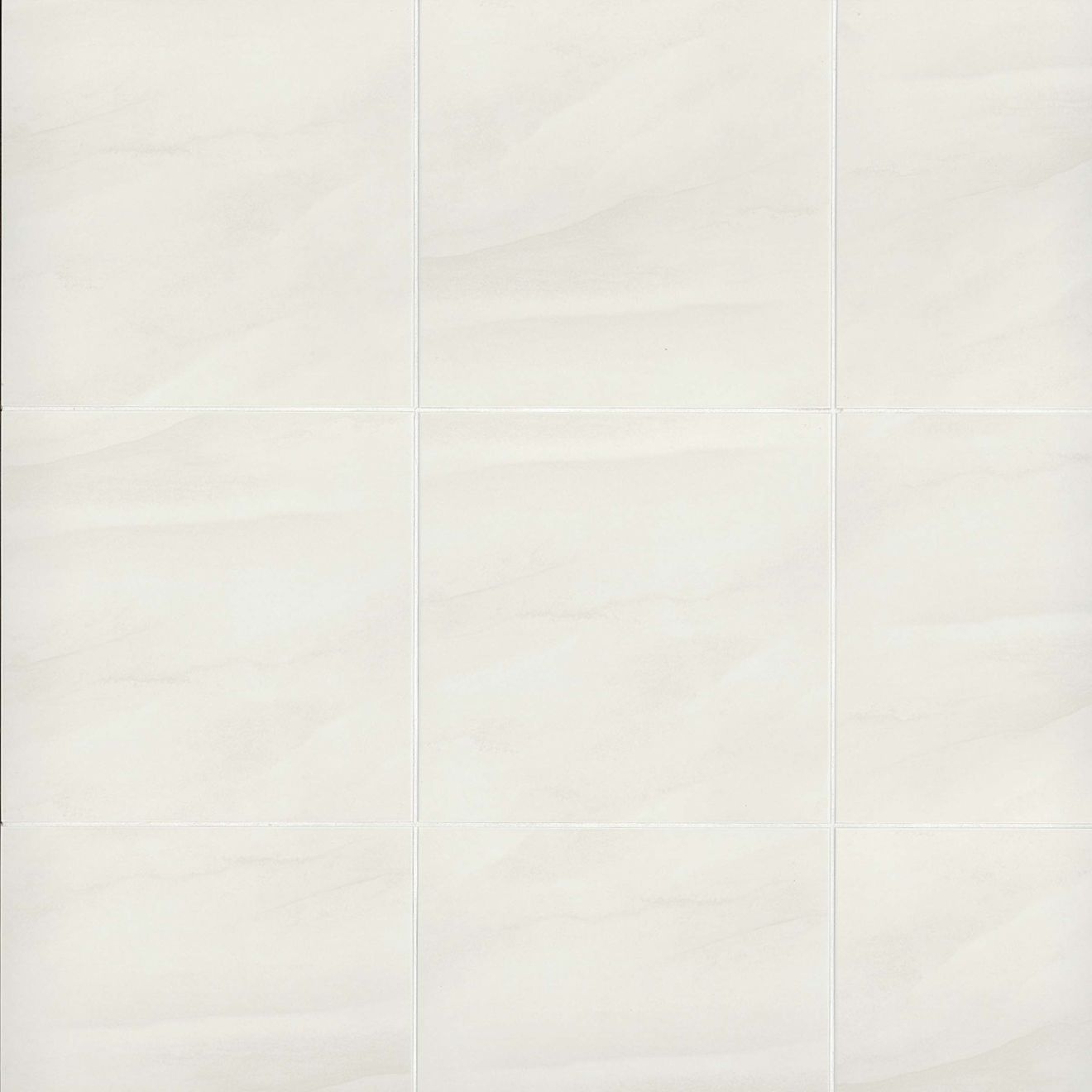 Serenity 18" x 18" Floor & Wall Tile in White