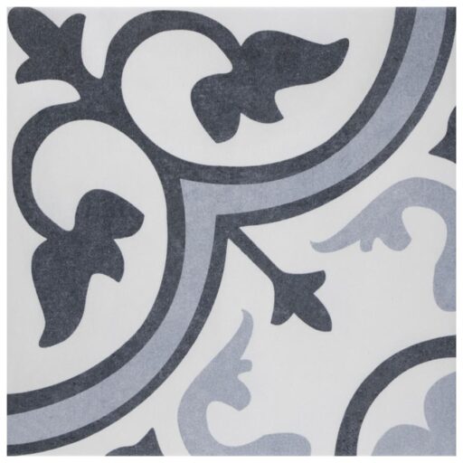 Amberes Azul II 13"x13" Ceramic Floor/Wall Tile
