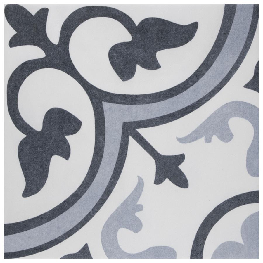Amberes Azul II 13"x13" Ceramic Floor/Wall Tile