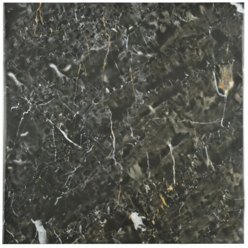 Donna Nero 17-3/4"x17-3/4" Ceramic F/W Tile