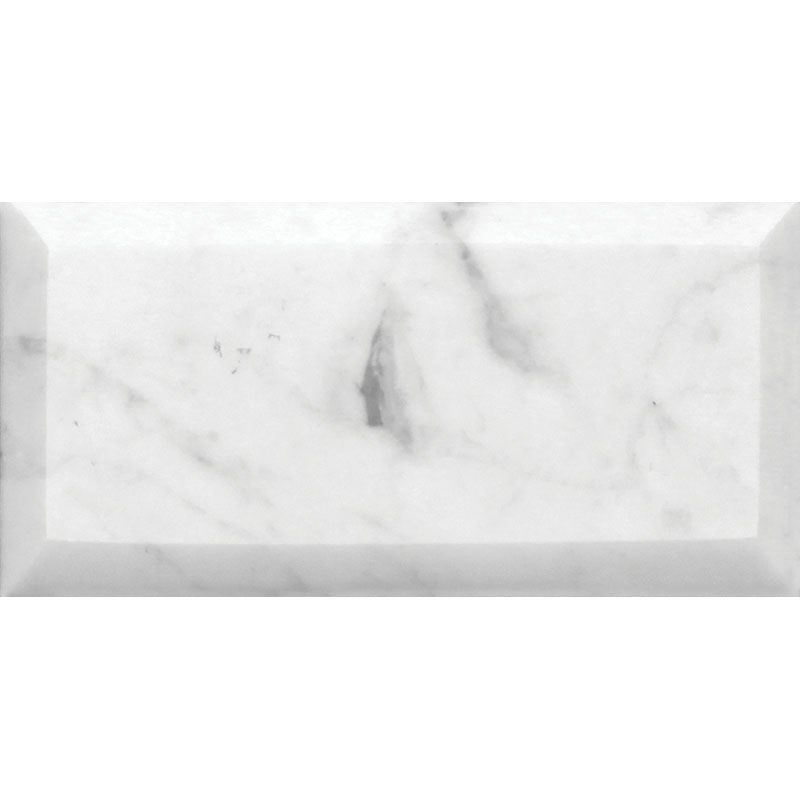 Carrara Beveled And Polished 3 X 6